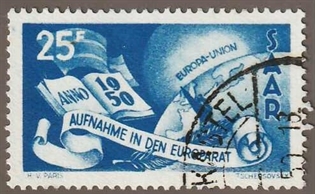 Frimærker Tyskland | Saar | 1950 - AFA 292 - Stemplet